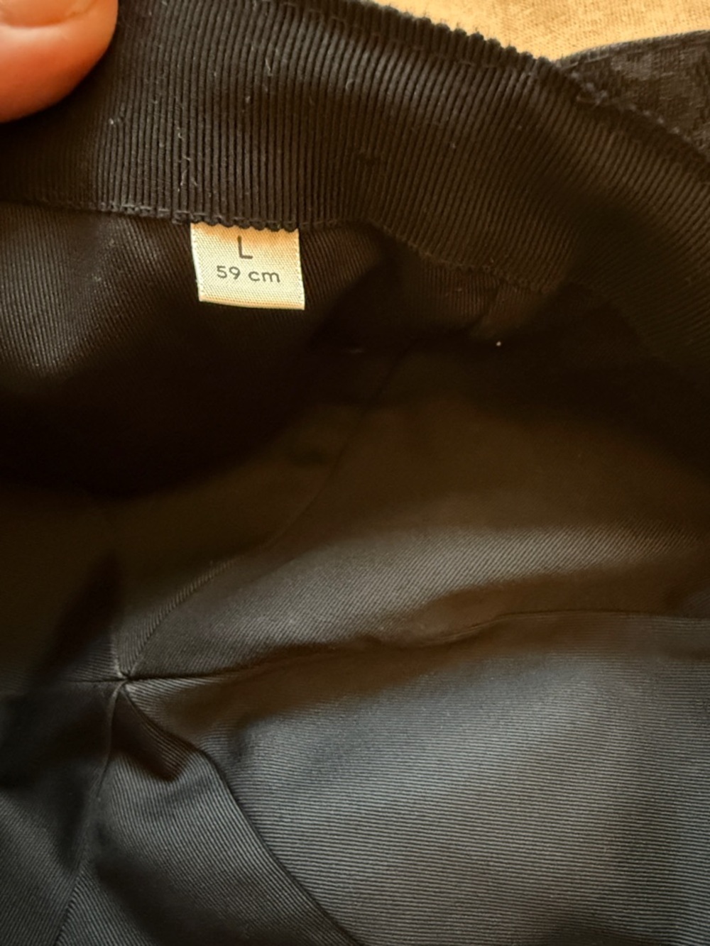 Men’s Gucci Black Monogram baseball cap size L - Picture 4 of 6